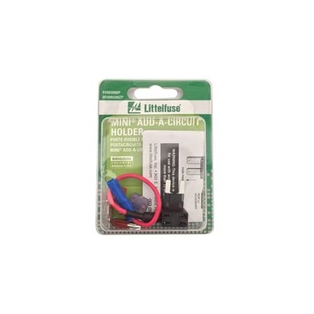 Littelfuse Use to Add an Accessory Fuse to Fuse Box Without Splicing into Vehicle Wiring FHM200BP